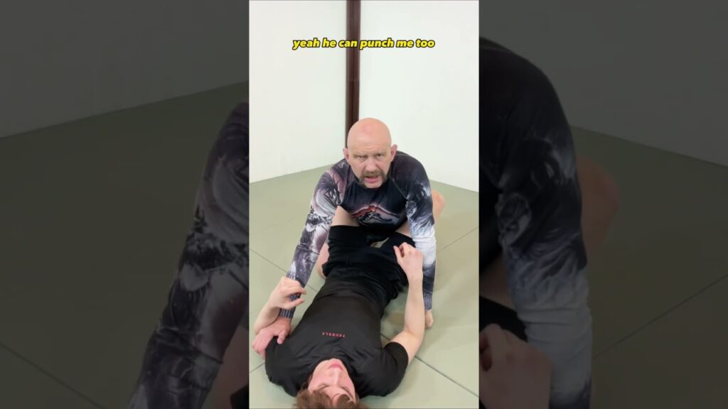 Never willingly trade top position for bottom position when striking is involved #martialarts