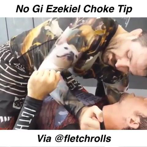 No Gi Ezekiel Choke Tip