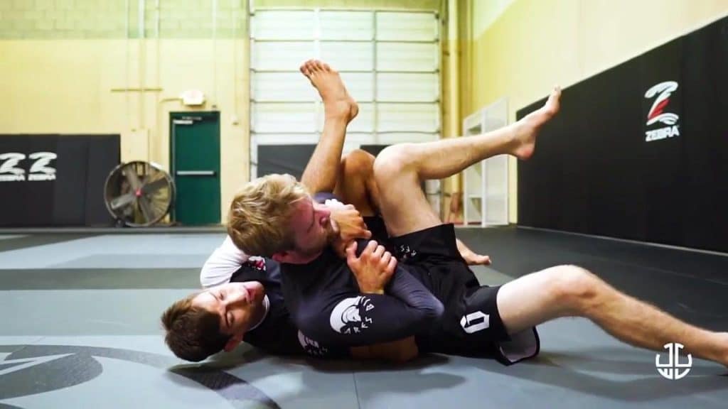 No Gi Omoplata from Closed Guard