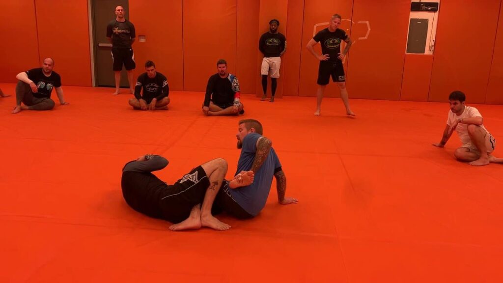 No-gi Leg Drag Foot Control