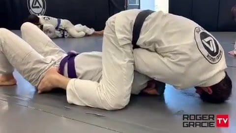 No one attack from the mount like Roger Gracie