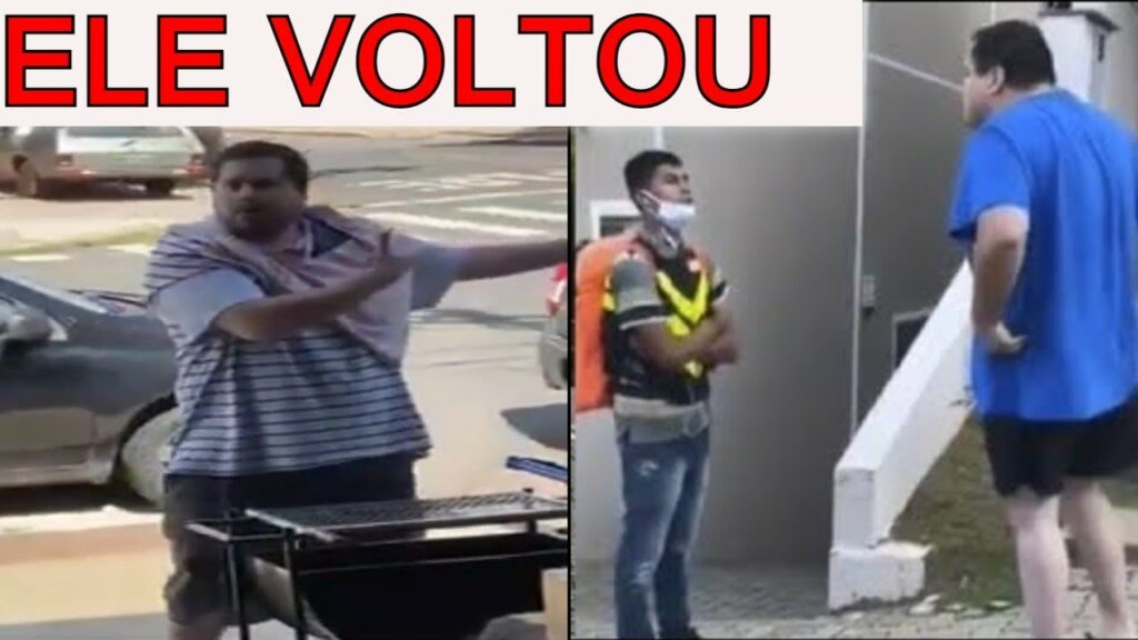 O CARA QUE HUMILHOU O MOTO BOY VOLTOU E DEU BARRACO