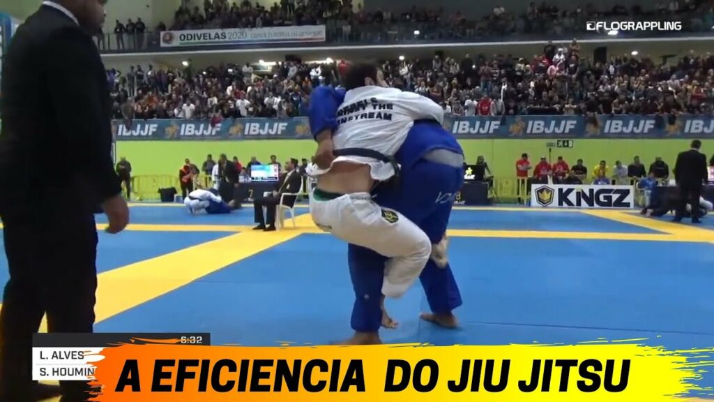 O LUTADOR DE JIU JITSU VS GIGANTE NA CATEGORIA ABSOLUTO !