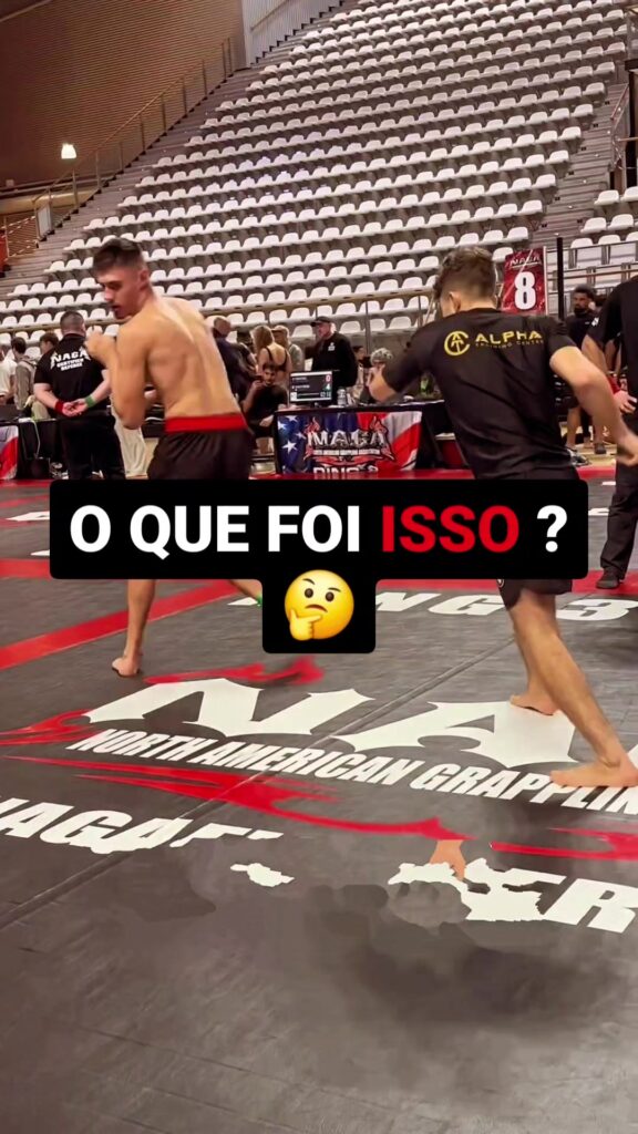 O que foi isso ?  -  What was that?  Vídeo:     Estude Jiu-Jitsu com a  CUPOM: