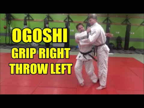 OGOSHI GRIP RIGHT THROW LEFT