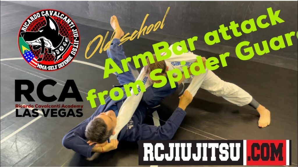 Old School Armbar from Spider Guard