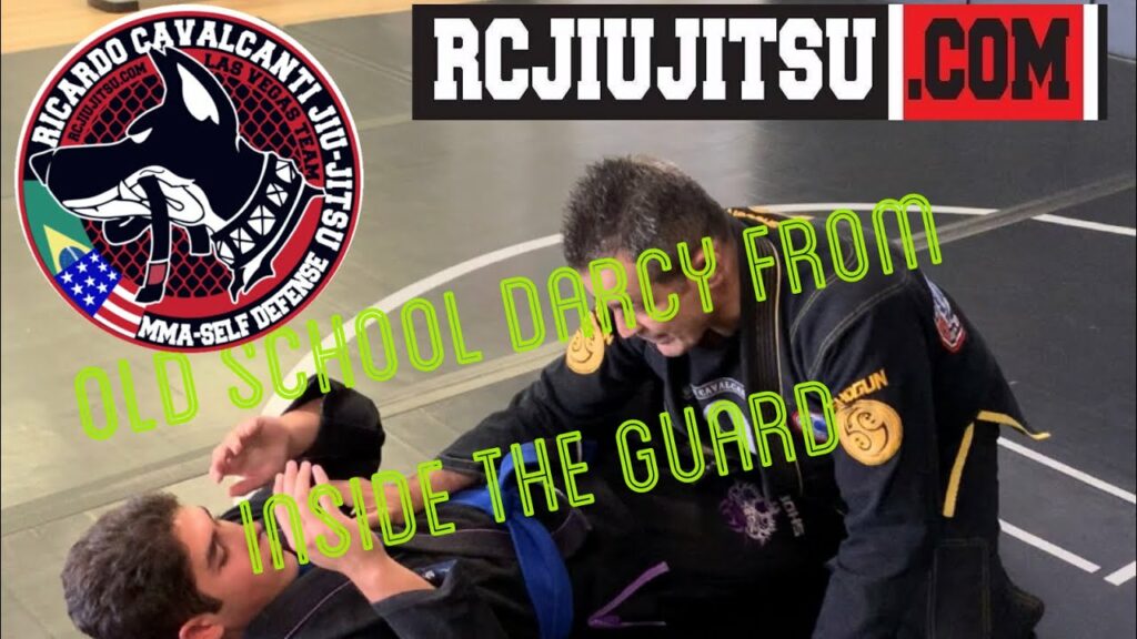 Old School Darcy inside the Half Guard