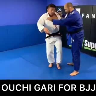 Olympic champion @satoshiishii0141 teaches an Ouchi Gari for Jiu-Jitsu athletes. Go train. Video by @bernardofariabjj.