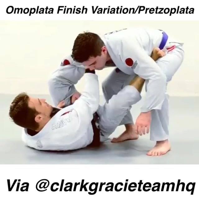 Omoplata Finish Variation/Pretzoplata