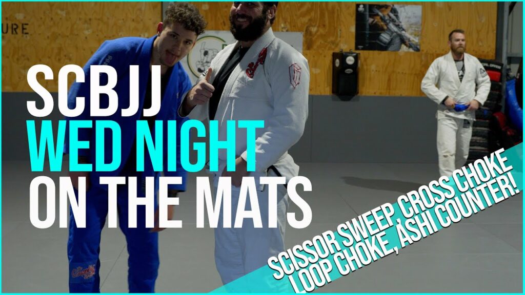 On The Mats 3 - Scissor Sweep, Cross Choke, Loop Choke, Ashi Counter!