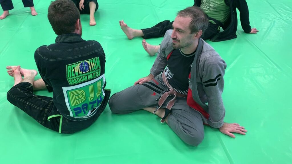 Open Guard Baseball Choke