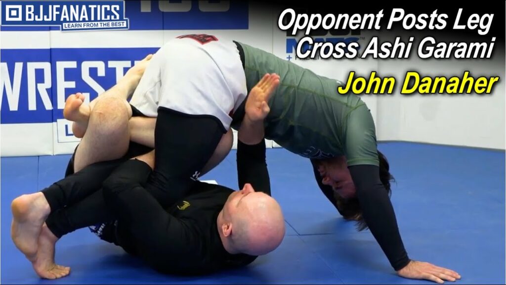 Opponent Posts Leg   Cross Ashi Garami by John Danaher