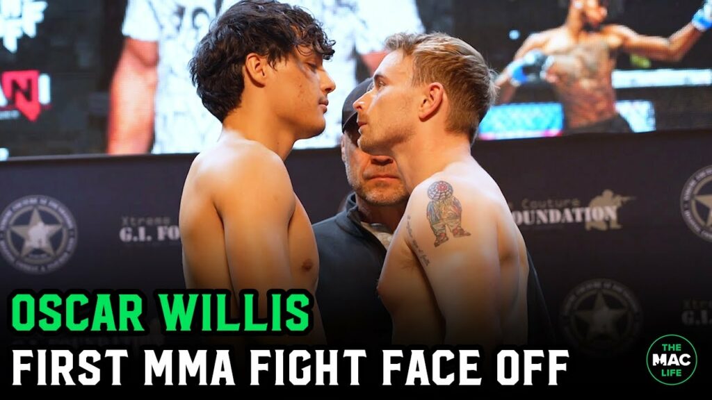 Oscar Willis (MacLife reporter) Face Off ahead of MMA debut; Receives message from Teddy Atlas