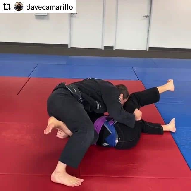 Osoto Gari to reverse omoplata, with Dave Camarillo.