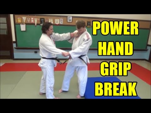 POWER HAND GRIP BREAK Grip Fighting for Judo