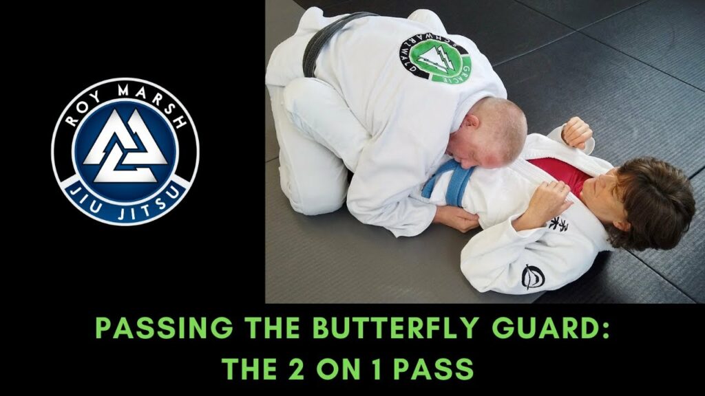 (Patreon Unlocked) Passing the Butterfly Guard | The 2 on 1 Pass