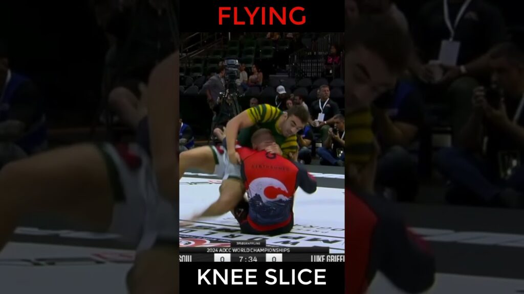 Perfect Flying Knee Slice at #adcc 2024