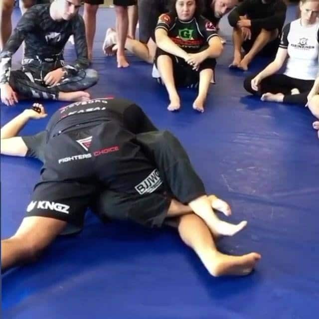 Pummeling the Hooks to break the Half Guard by Roberto Cyborg