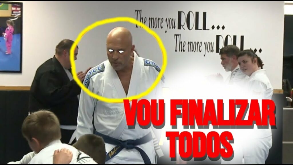 ROYCE GRAICE SAINDO NA MÃO PÓS SEMINARIO DE JIU JITSU