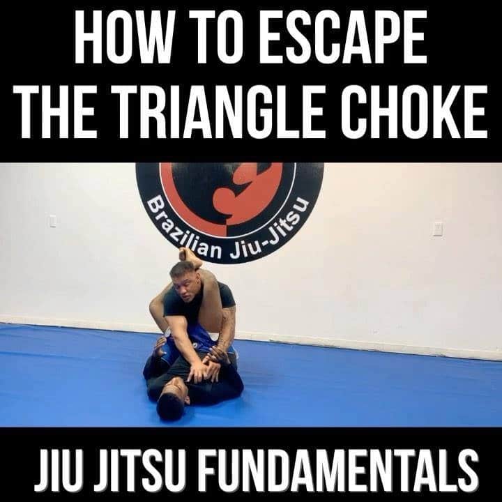 Recently I  showed you some triangle choke variations. What about the opposite side of the coin. What happens if you’re caught in the triangle choke h...