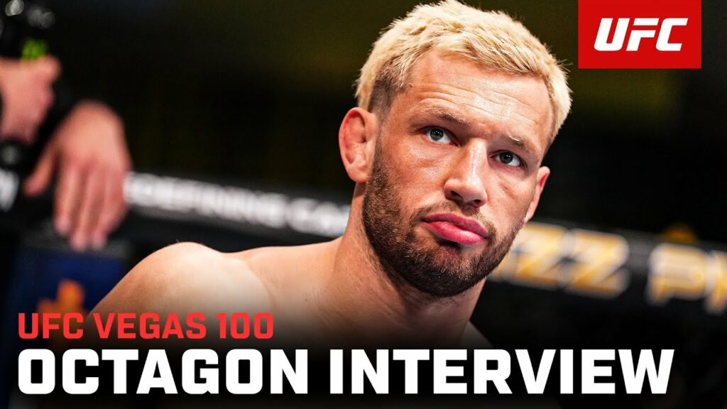 Reinier de Ridder Octagon Interview | UFC Vegas 100