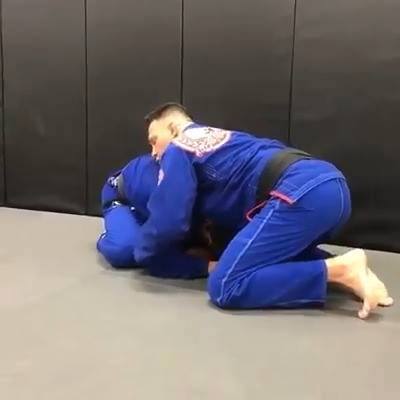 Renzo Gracie - Modified Arm In Ezekiel from Turtle