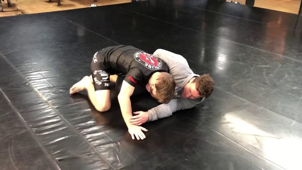 Reverse Kimura Roll vs Dog Fight - ZombieProofBJJ (NoGi)