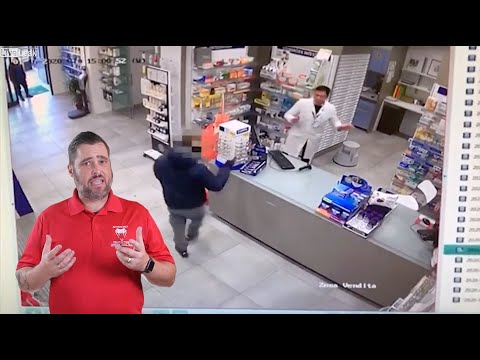 Robber Defeats Himself By Dropping Magazine