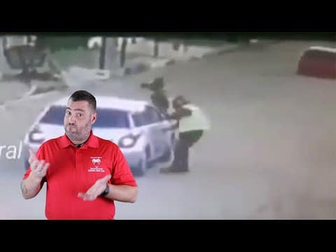 Robbery Victim Uses Vehicle To Get Even