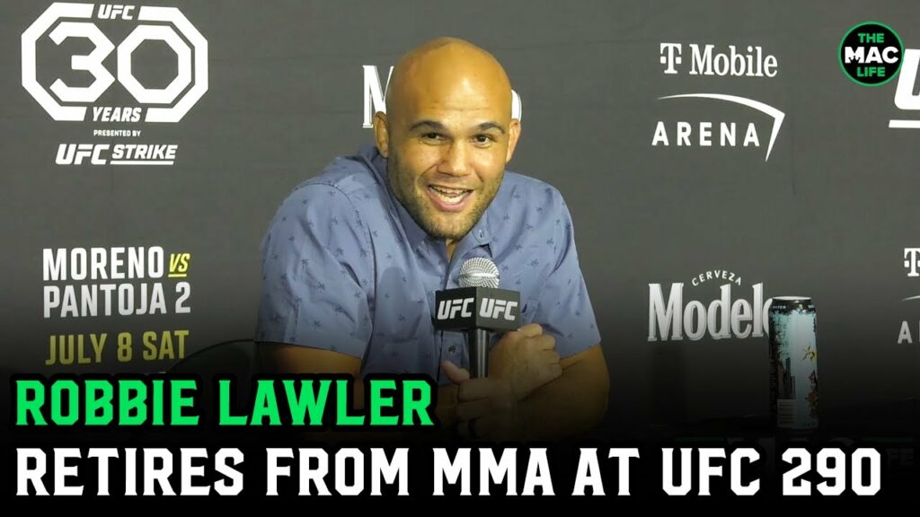 Robbie Lawler responds to Conor McGregor at UFC 290 Post-Fight Press Conference