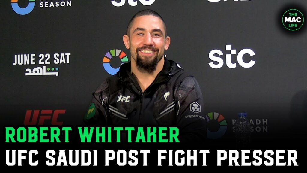 Robert Whittaker targets Dricus Du Plessis but “Izzy’s still on the hit list”