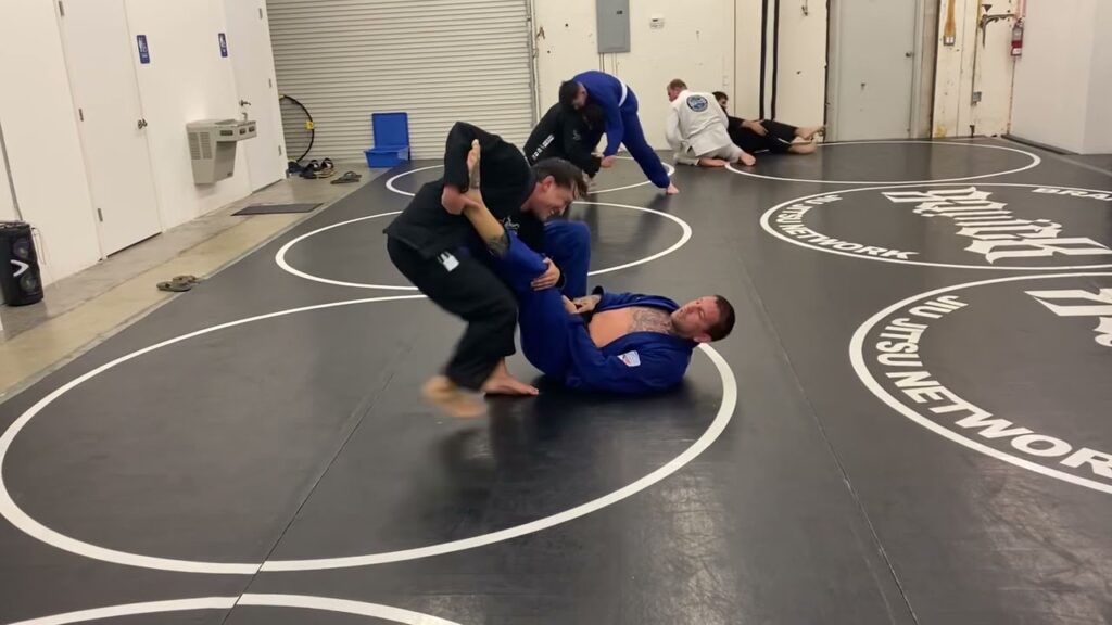 Rolling with my blue belt