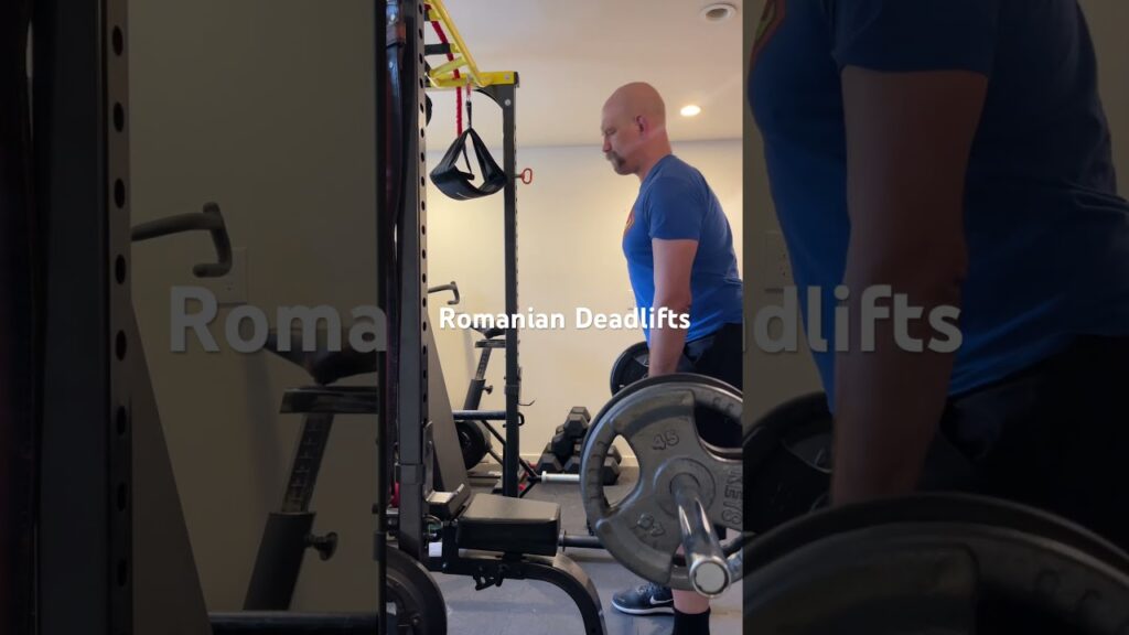 Romanian deadlifts are tricky to learn but very useful for strengthening your posterior chain￼