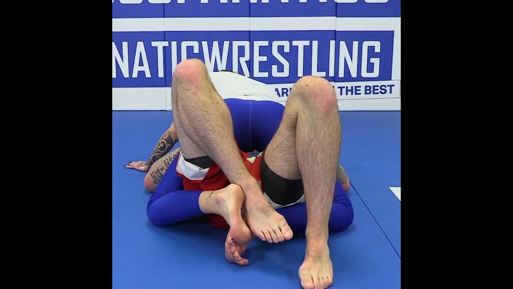 SEPARATING CROSSED FEET WHEN IN BOTTOM MOUNT by Gordon Ryan