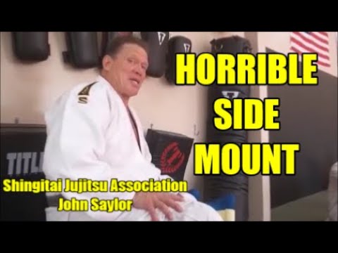 SHINGITAI JUJITSU  HORRIBLE SIDE MOUNT  This is a Fitting Name! Coaching by Joe Schmidt