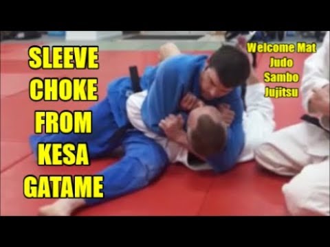 SLEEVE CHOKE STARTING FROM KESA GATAME