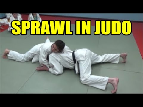 SPRAWL IN JUDO GROUNDFIGHTING