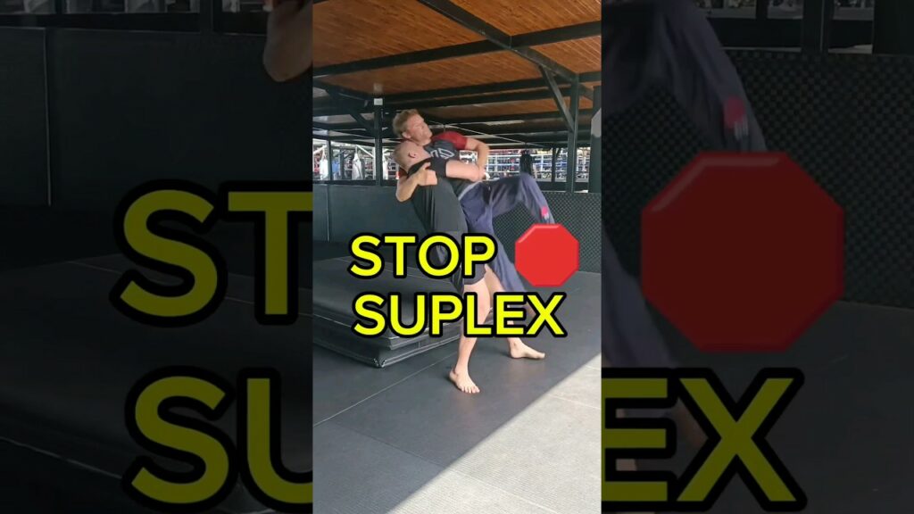 STOP getting suplexed! #bjj #mma #jiujitsu #grappling