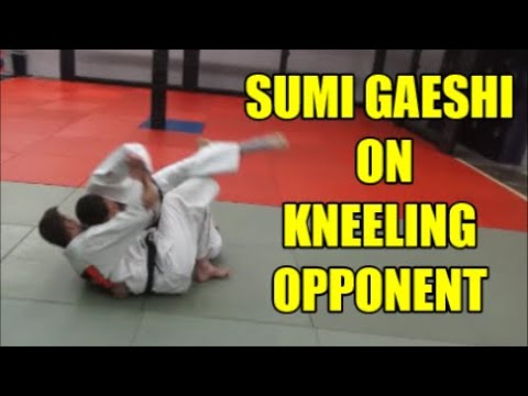 SUMI GAESHI ON KNEELING OPPONENT