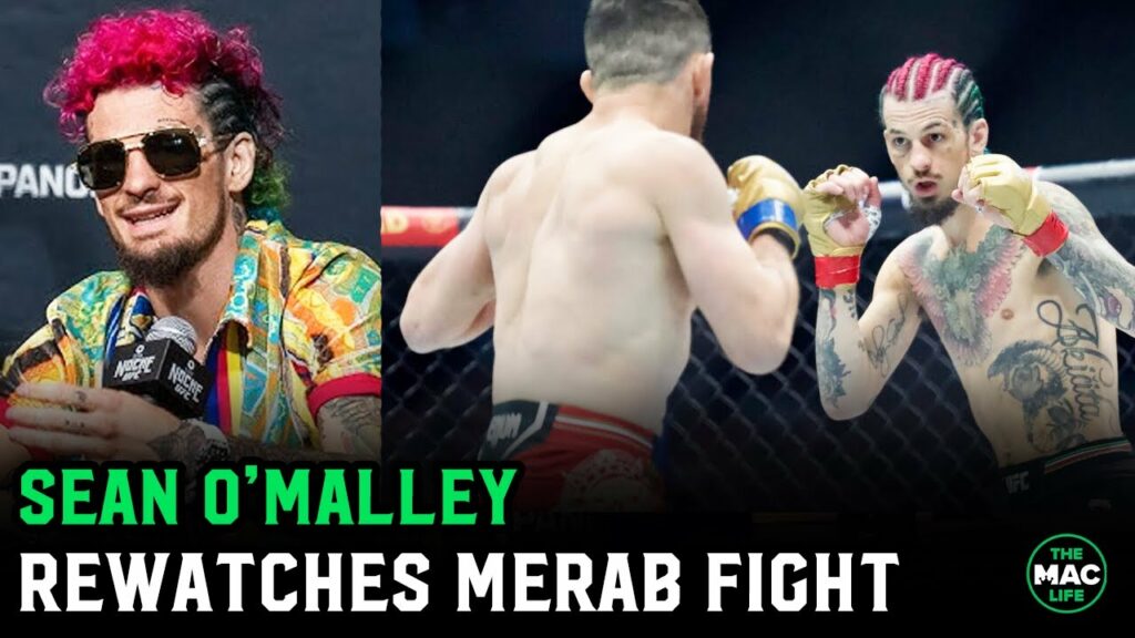 Sean O'Malley believes he beat Merab: "Rounds one, three and five"