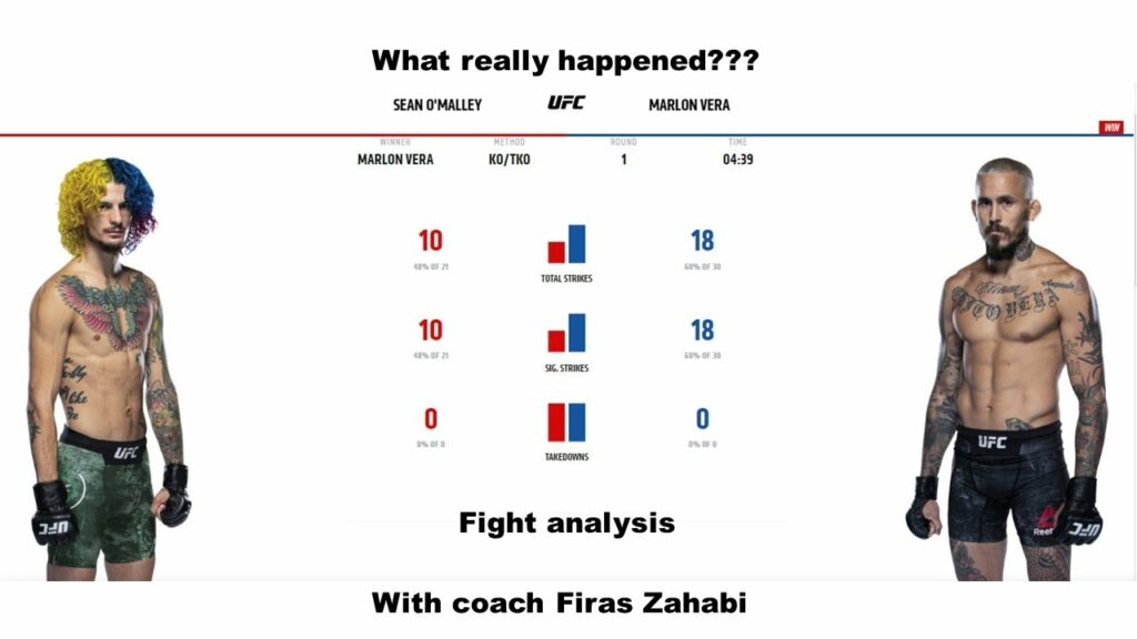 Sean O'Malley vs Marlon Vera what really happened