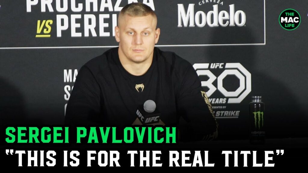 Sergei Pavlovich on Jon Jones: “In Russia, we don’t divide a bear’s fur before it’s killed”