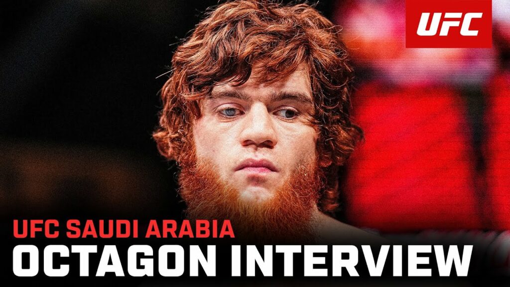 Shara Magomedov Octagon Interview | UFC Saudi Arabia