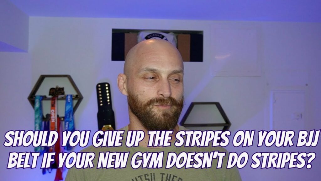 Should You Give Up The Stripes On Your BJJ Belt If your New Gym Doesn’t Do Stripes?