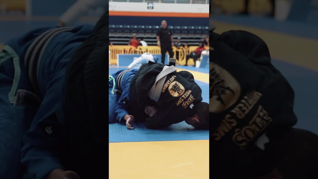 Sims Hunter Attack to Arm Bar at the @ibjjf Orange County Open #ibjjf #bjj #jiujitsu #shorts