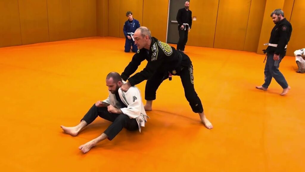 Sit Up Back Take from Knee on Belly