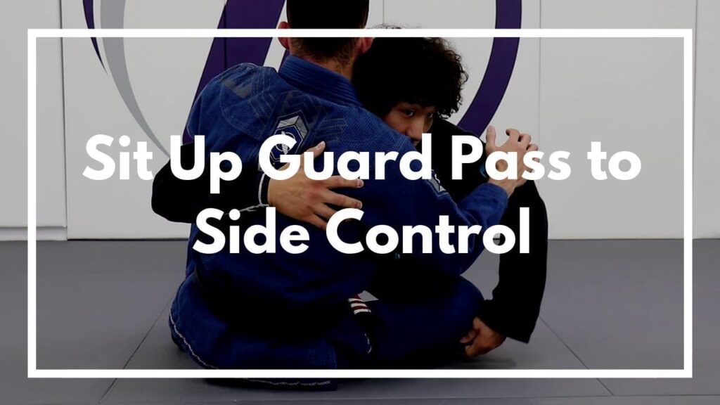 Sit Up Guard Pass to Side Control