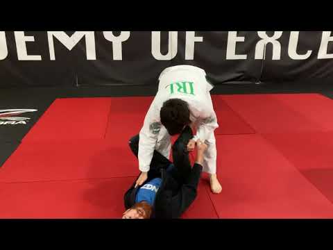 Sit-up guard sweep vs knee slide pass