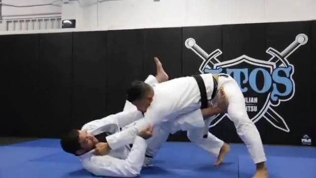 Smooth Open Guard Sweep