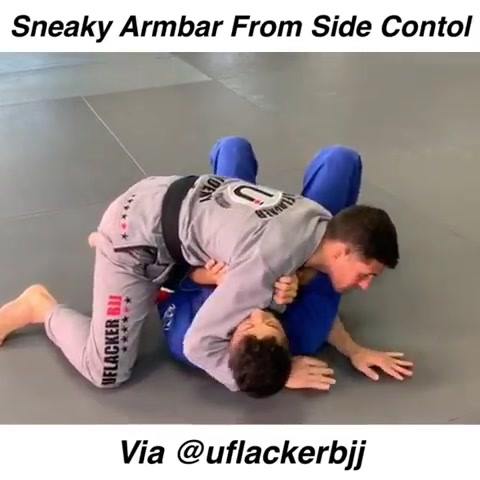 Sneaky Armbar from Side Control